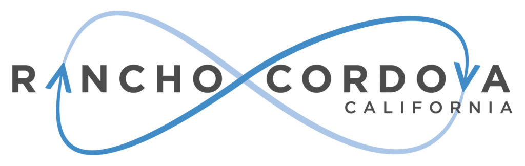 Rancho Cordova logo with infinity symbol