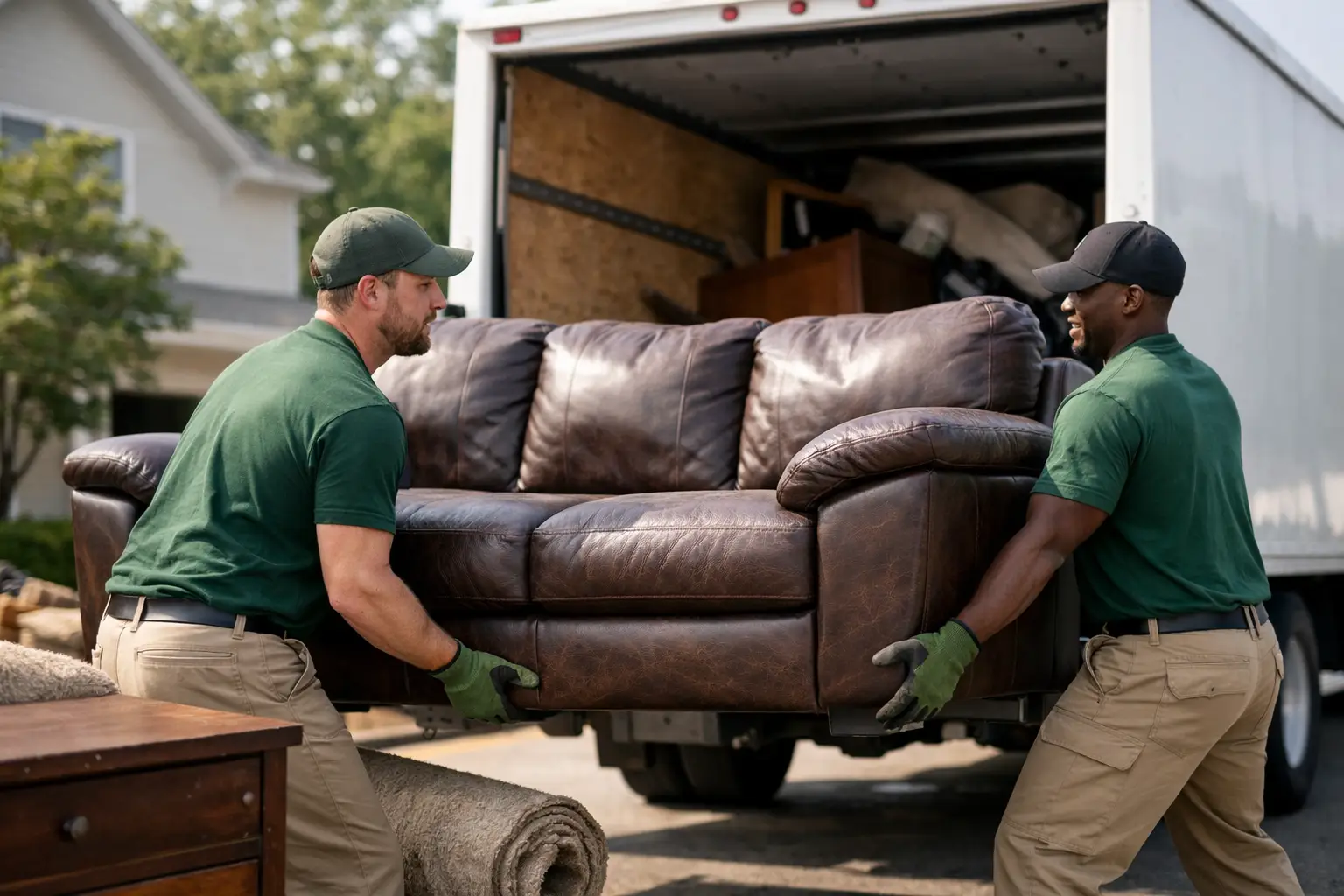 Can Junk Haulers Remove Heavy Furniture?