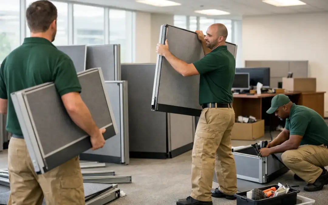 Cubicle Removal Service Sacramento