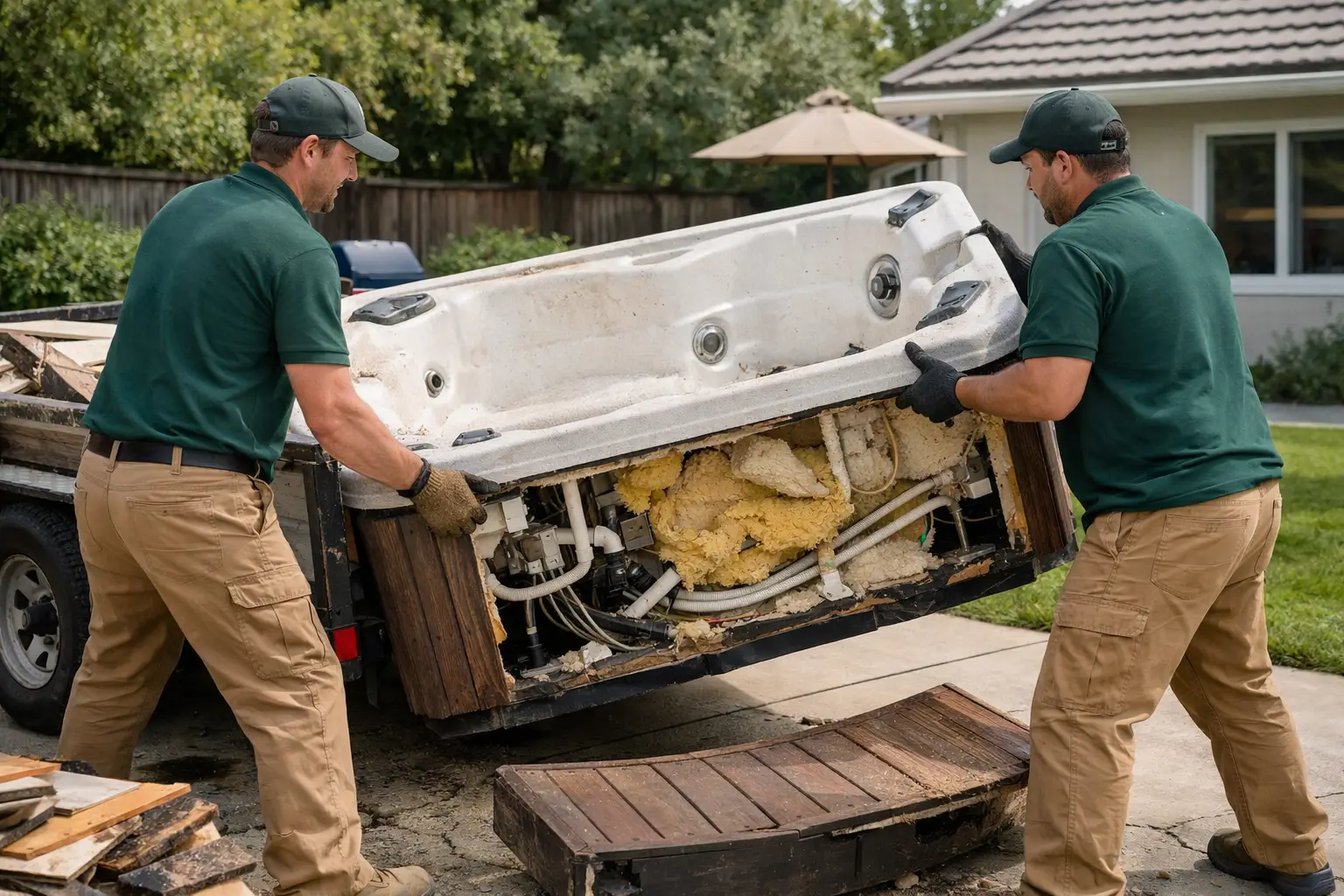 Sac Junk 11 Hot Tub Removal Sacramento Made Simple