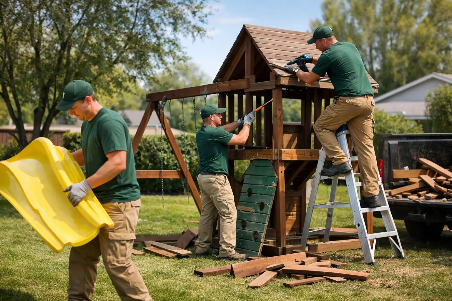 Playset Removal Sacramento: What to Expect