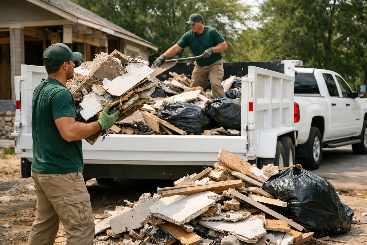 How to Haul Renovation Debris the Smart Way