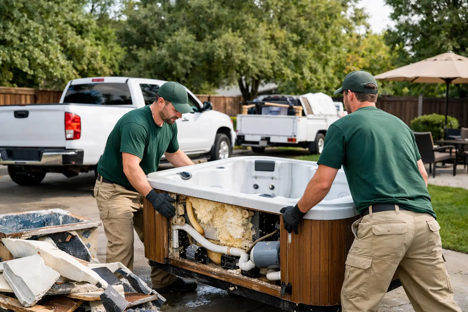 Spa Removal Made Easy in Sacramento