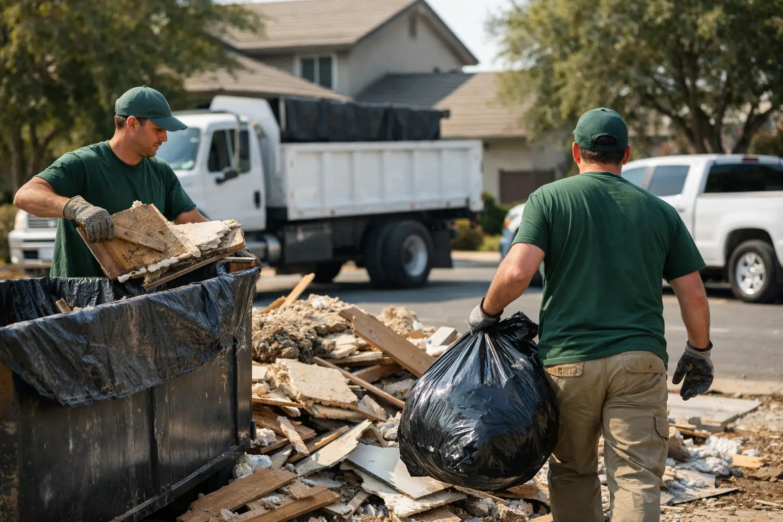 Property Debris Natomas Cleanup Done Fast