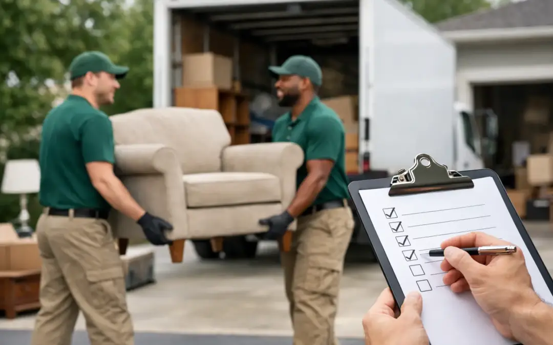Furniture Removal Service Review Checklist
