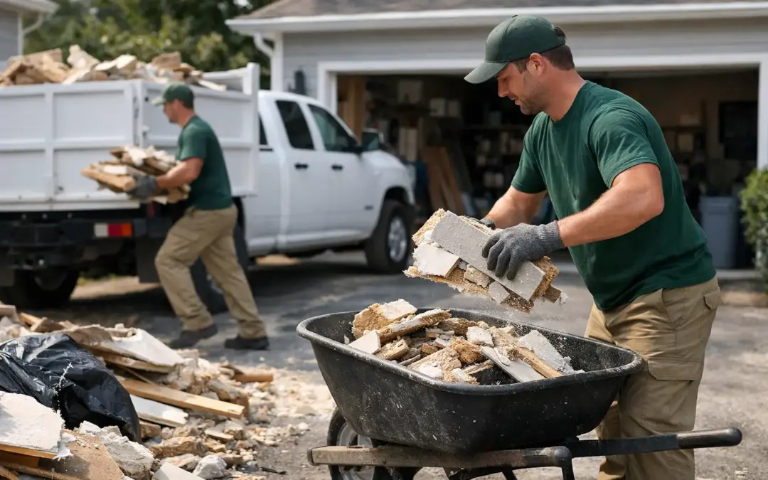 How to Remove Garage Renovation Debris Fast