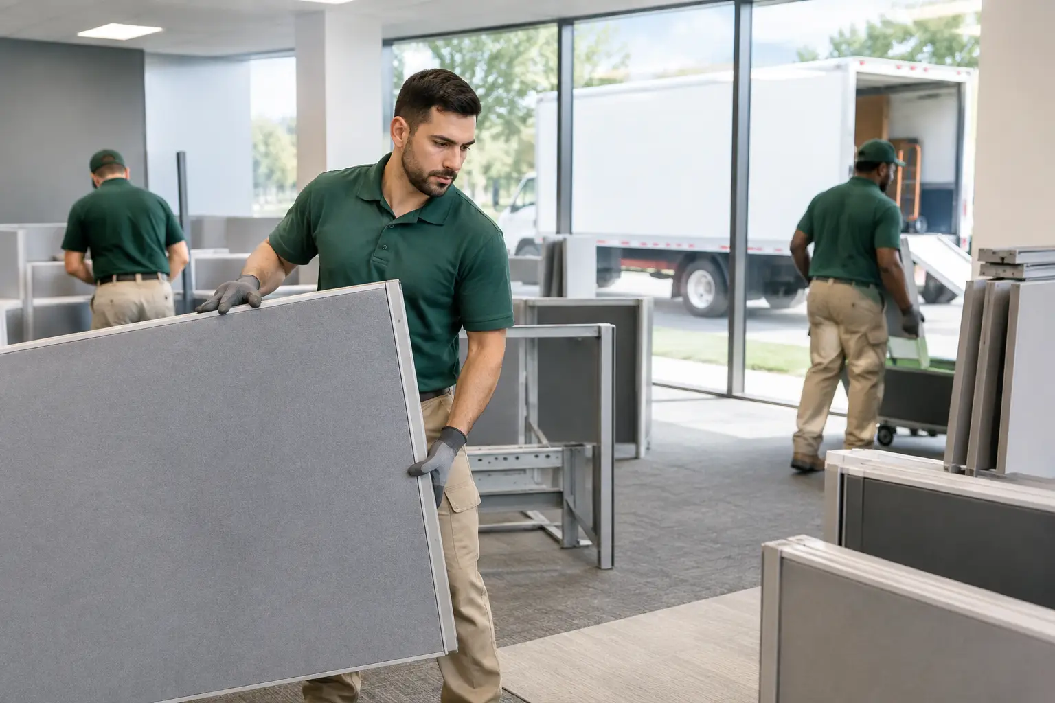 Sac Junk 10 How to Remove Office Cubicles Quickly and Safely